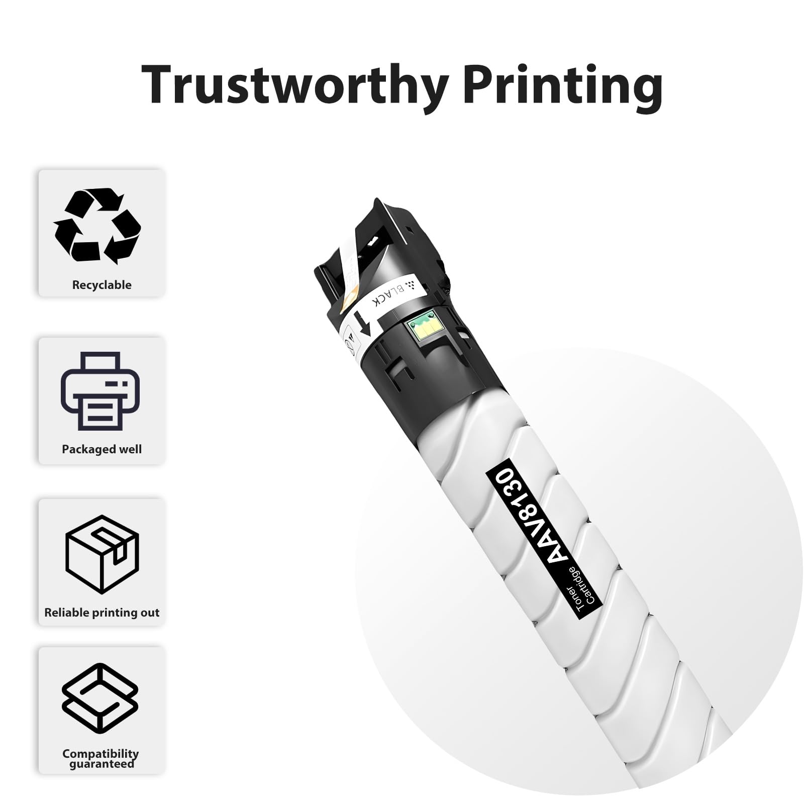 Amazon.co.jp: Verveoy TN328 TN328K AAV8130 トナーカートリッジ